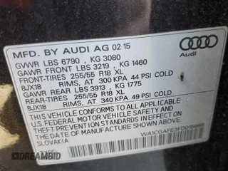 2015 Audi Q7 3.0T Premium with VIN WA1CGAFE3FD015668, listed as a Copart auction lot 86590834 with 139,246 mi miles and Salvage Title. Bid and sale history available at carsss.com. Image 13.
