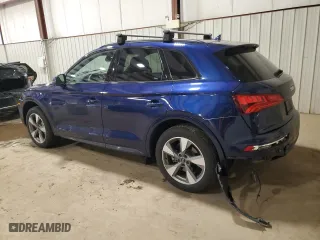 2020 Audi Q5 Premium with VIN WA1ANAFY5L2086112, listed as a Copart auction lot 51587865 with 57,984 mi miles and Salvage Title. Bid and sale history available at carsss.com. Image 2.