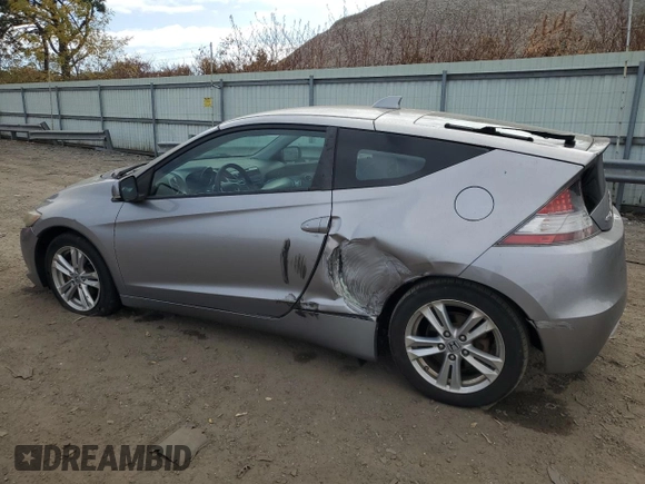 2011 Honda CR-Z with VIN JHMZF1D46BS006822, listed as a Copart auction lot 76796874 with 155,814 mi miles and Salvage Title. Bid and sale history available at carsss.com. Image 2.