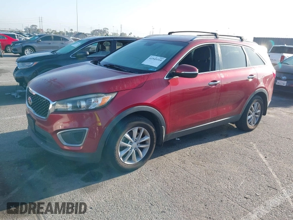 2017 Kia Sorento LX with VIN 5XYPG4A37HG220672, listed as a IAAI auction lot 41949310 with 196,269 mi miles. Bid and sale history available at carsss.com. Image 17.