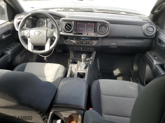 2021 Toyota Tacoma 2WD SR5 with VIN 5TFAZ5CNXMX097509, listed as a Copart auction lot 45132385 with 81,598 mi miles and Salvage Title. Bid and sale history available at carsss.com. Image 8.