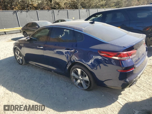 2019 Kia Optima S with VIN 5XXGT4L35KG370591, listed as a Copart auction lot 77912654 with 24,931 mi miles and Salvage Title. Bid and sale history available at carsss.com. Image 2.