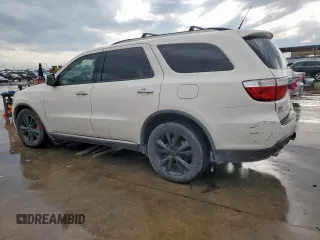 2011 Dodge Durango Crew with VIN 1D4SD4GT0BC648379, listed as a Copart auction lot 55565285 with 160,666 mi miles and Clean Title. Bid and sale history available at DreamBid. Image 2.