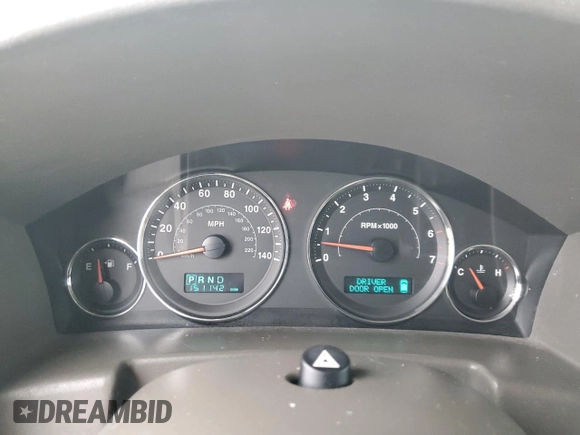 2007 Jeep Commander Sport with VIN 1J8HH48P37C616264, listed as a Copart auction lot 87237874 with 151,142 mi miles and Salvage Title. Bid and sale history available at carsss.com. Image 9.