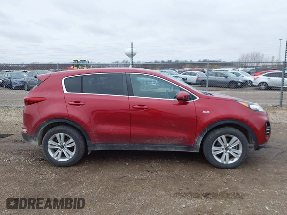 2017 Kia Sportage LX with VIN KNDPMCAC7H7153099, listed as a IAAI auction lot 40939155 with 133,394 mi miles and . Bid and sale history available at carsss.com. Image 14.