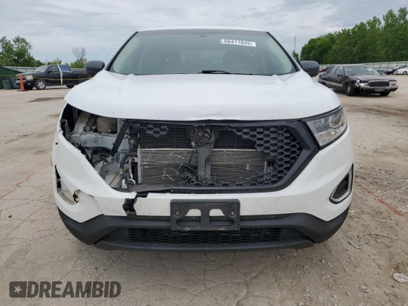 2015 Ford Edge SE with VIN 2FMTK4G81FBB74592, listed as a Copart auction lot 56417845 with 113,084 mi miles and Salvage title. Bid and sale history available at DreamBid. Image 5.