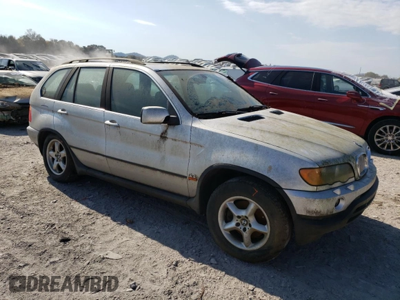 2002 BMW X5 4.4i with VIN 5UXFB33542LH38898, listed as a Copart auction lot 75310454 with 186,168 mi miles and Clean Title. Bid and sale history available at carsss.com. Image 4.