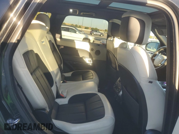 2019 Land Rover Range Rover Sport HST with VIN SALWS2SU9KA865166, listed as a Copart auction lot 76991024 with 57,065 mi miles and Salvage title. Bid and sale history available at DreamBid. Image 11.