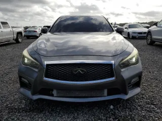 2016 Infiniti Q50 3.0t Red Sport 400 with VIN JN1FV7AP7GM421302, listed as a Copart auction lot 51716195 with 92,137 mi miles and Salvage Title. Bid and sale history available at carsss.com. Image 5.