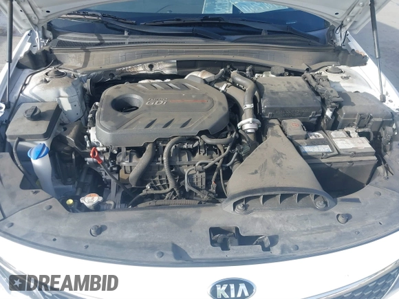 2016 Kia Optima SXL Turbo with VIN 5XXGV4L20GG074869, listed as a IAAI auction lot 41212808 with 82,884 mi miles. Bid and sale history available at carsss.com. Image 10.