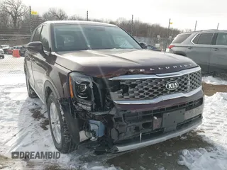 2021 Kia Telluride LX with VIN 5XYP2DHC4MG169176, listed as a IAAI auction lot 41620157 with 49,387 mi miles and . Bid and sale history available at DreamBid. Image 1.