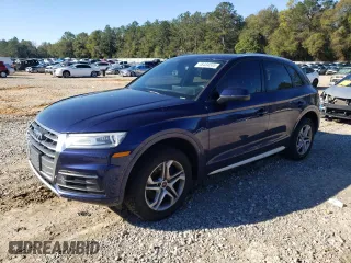 2018 Audi Q5 Premium with VIN WA1ANAFY0J2182002, listed as a Copart auction lot 46484565 with 150,239 mi miles and Salvage Title. Bid and sale history available at carsss.com. Image 1.