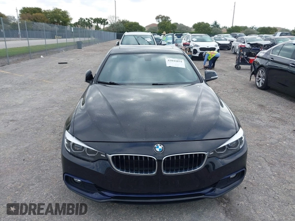 2019 BMW 4 Series 430i with VIN WBA4W3C59KAF92150, listed as a IAAI auction lot 42045034 with 35,888 mi miles and . Bid and sale history available at DreamBid. Image 6.