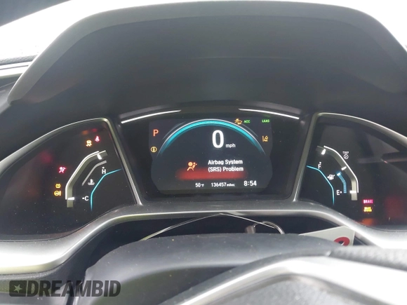 2016 Honda Civic Sedan EX with VIN 2HGFC2F83GH504303, listed as a IAAI auction lot 41914194 with 136,457 mi miles. Bid and sale history available at carsss.com. Image 7.