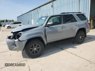 2021 Toyota 4Runner SR5 с VIN JTEBU5JR0M5916561, выставлен на аукционе Copart как лот 59026425 с пробегом 29 737 миль миль и Списание • Salvage title. История ставок и продаж доступна на DreamBid. Изображение 1.