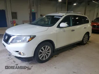 2015 Nissan Pathfinder S z VIN 5N1AR2MM8FC639961, wystawiony jako Copart lot #54771385 z przebiegiem 208 503 mil mil oraz Czysty tytuł • Clean title. Historia ofert i sprzedaży dostępna na DreamBid. Obrazek 1.