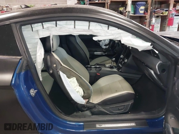 2023 Ford Mustang GT with VIN 1FA6P8CF8P5305334, listed as a IAAI auction lot 41858115 with 23,574 mi miles and . Bid and sale history available at DreamBid. Image 5.