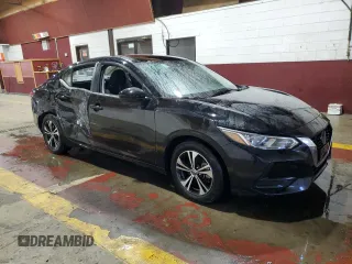 2023 Nissan Sentra SV with VIN 3N1AB8CV9PY260369, listed as a Copart auction lot 54586405 with 41,412 mi miles and Salvage Title. Bid and sale history available at carsss.com. Image 4.
