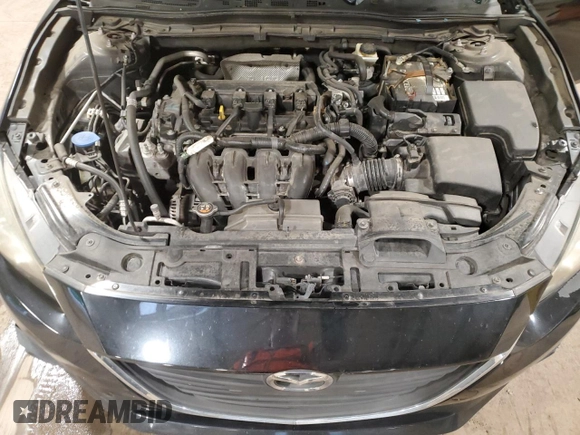 2016 Mazda 3 i Touring with VIN 3MZBM1V74GM254520, listed as a Copart auction lot 62966185 with 99,381 mi miles and Salvage title. Bid and sale history available at DreamBid. Image 11.
