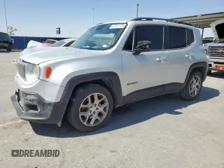 2017 Jeep Renegade Latitude with VIN ZACCJABB6HPE61224, listed as a Copart auction lot 57641775 with 127,078 mi miles and Salvage title. Bid and sale history available at DreamBid. Image 1.
