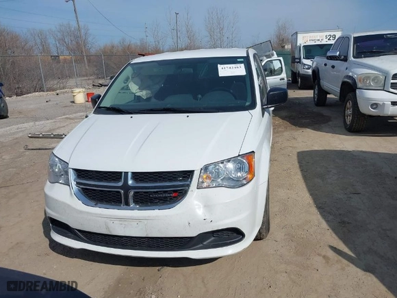 2016 Dodge Grand Caravan American Value Pkg with VIN 2C4RDGBG8GR284928, listed as a IAAI auction lot 41742483 with 96,909 mi miles. Bid and sale history available at carsss.com. Image 12.