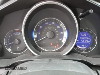 2018 Honda Fit LX with VIN 3HGGK5H43JM700138, listed as a Copart auction lot 52957555 with 55,309 mi miles and Salvage Title. Bid and sale history available at carsss.com. Image 9.