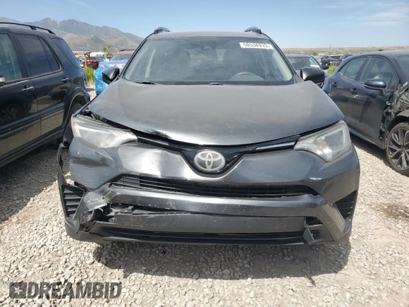 2017 Toyota RAV4 LE with VIN 2T3BFREV4HW592199, listed as a Copart auction lot 58538915 with 137,964 mi miles and Salvage title. Bid and sale history available at DreamBid. Image 5.