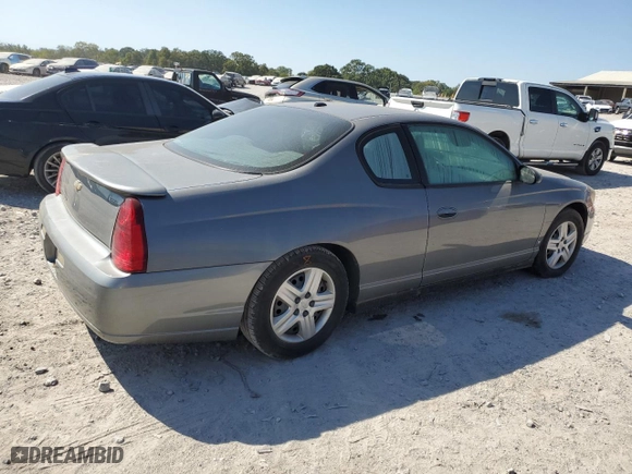 2006 Chevrolet Monte Carlo LS with VIN 2G1WJ15K769212716, listed as a Copart auction lot 75084664 with 0 mi miles and Salvage Title. Bid and sale history available at carsss.com. Image 3.