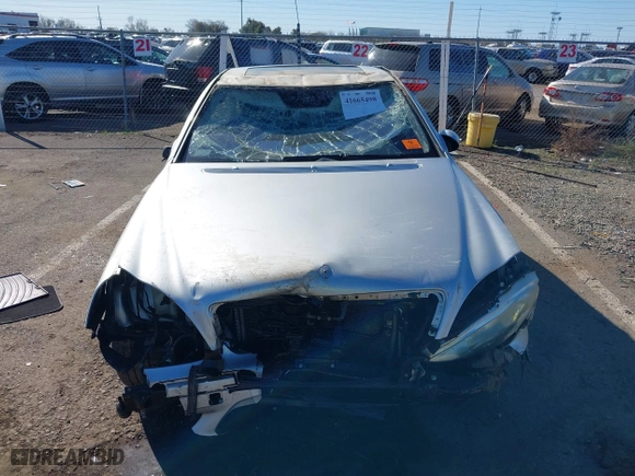 2006 Mercedes-Benz S-Class 5.0L with VIN WDBNG75J16A484001, listed as a IAAI auction lot 41665498 with 1 mi miles. Bid and sale history available at carsss.com. Image 6.