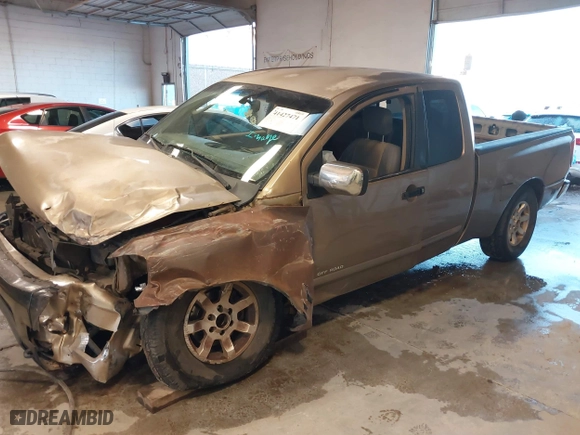 2004 Nissan Titan XE with VIN 1N6AA06A24N553627, listed as a IAAI auction lot 41427471 with 307,124 mi miles. Bid and sale history available at carsss.com. Image 20.