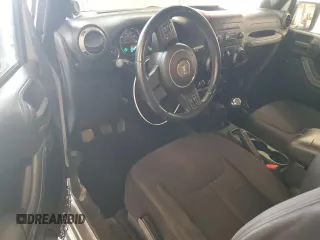 2013 Jeep Wrangler Sport with VIN 1C4GJWAG4DL559422, listed as a Copart auction lot 61454805 with 132,509 mi miles and Salvage title. Bid and sale history available at DreamBid. Image 8.