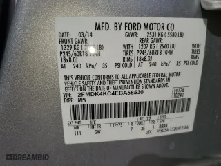 2014 Ford Edge Limited with VIN 2FMDK4KC4EBA58530, listed as a Copart auction lot 47749655 with 225,541 mi miles and Salvage Title. Bid and sale history available at carsss.com. Image 15.