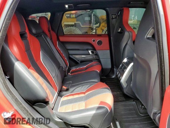2016 Land Rover Range Rover Sport SVR with VIN SALWZ2EF7GA544520, listed as a Copart auction lot 56979235 with 47,852 mi miles and Clean title. Bid and sale history available at DreamBid. Image 11.