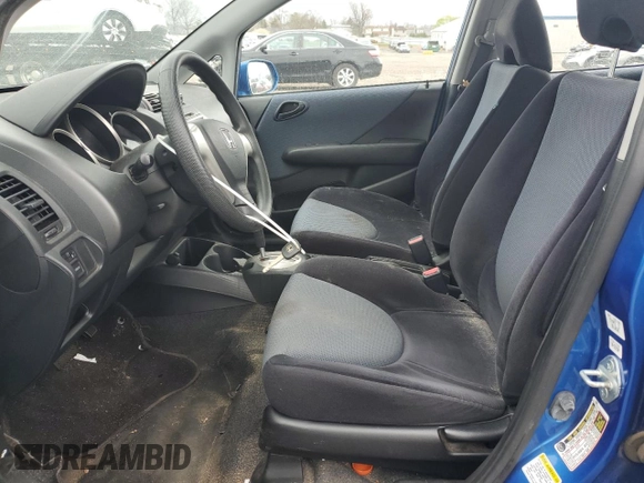 2007 Honda Fit с VIN JHMGD38407S026400, выставлен на аукционе Copart как лот 51301835 с пробегом 195 655 миль миль и Чистый • Clean title. История ставок и продаж доступна на DreamBid. Изображение 7.