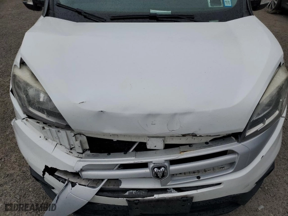 2016 Ram ProMaster City Cargo Van Tradesman SLT with VIN ZFBERFBT0G6B16155, listed as a Copart auction lot 53332155 with 112,212 mi miles and Salvage Title. Bid and sale history available at carsss.com. Image 12.