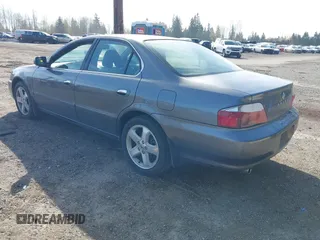2003 Acura TL Type S with VIN 19UUA56853A005820, listed as a IAAI auction lot 41957844 with 138,708 mi miles. Bid and sale history available at carsss.com. Image 3.