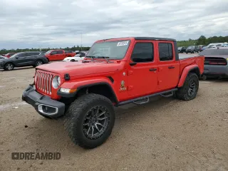 2022 Jeep Gladiator High Altitude z VIN 1C6HJTFG2NL135841, wystawiony jako Copart lot #50785915 z przebiegiem 35 309 mil mil oraz Szkoda całkowita • Salvage title. Historia ofert i sprzedaży dostępna na DreamBid. Obrazek 1.