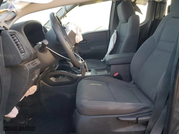 2022 Nissan Frontier S with VIN 1N6ED1CM1NN617882, listed as a Copart auction lot 81151274 with 18,111 mi miles and Salvage Title. Bid and sale history available at carsss.com. Image 7.
