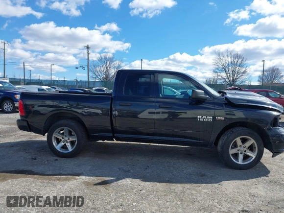 2017 Ram 1500 Express with VIN 1C6RR7FTXHS689639, listed as a IAAI auction lot 41687001 with 152,776 mi miles. Bid and sale history available at carsss.com. Image 13.