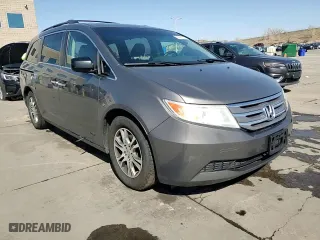 2013 Honda Odyssey EX-L with VIN 5FNRL5H6XDB017433, listed as a Copart auction lot 52306755 with 144,036 mi miles and Clean Title. Bid and sale history available at carsss.com. Image 14.