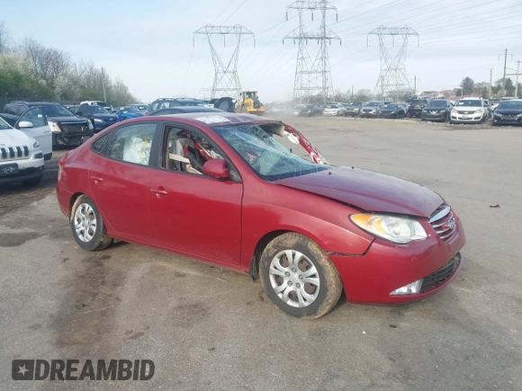 2010 Hyundai Elantra GLS z VIN KMHDU4AD3AU922864, wystawiony jako IAAI lot #42001133 z przebiegiem Nie podano mil oraz . Historia ofert i sprzedaży dostępna na DreamBid. Obrazek 16.