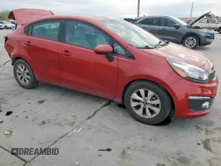 2017 Kia Rio EX with VIN KNADN4A30H6058618, listed as a Copart auction lot 49599575 with 97,654 mi miles and Salvage Title. Bid and sale history available at carsss.com. Image 4.
