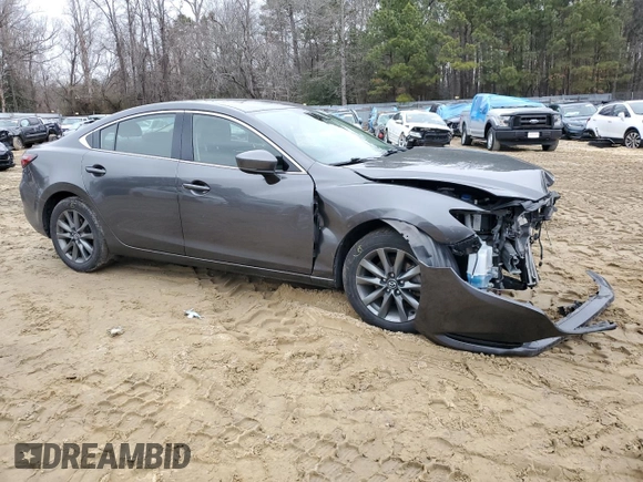 2021 Mazda 6 Sport with VIN JM1GL1UM1M1608795, listed as a Copart auction lot 85858734 with 98,198 mi miles and Salvage Title. Bid and sale history available at carsss.com. Image 4.