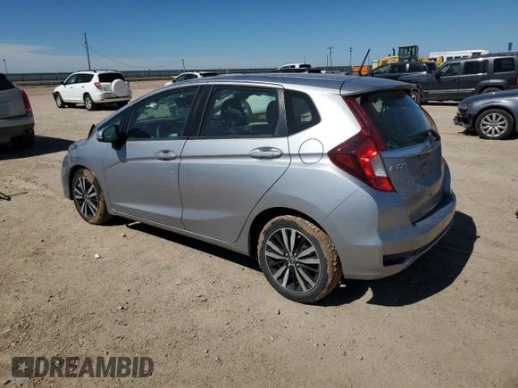 2019 Honda Fit EX with VIN 3HGGK5H86KM737981, listed as a Copart auction lot 55991435 with 79,106 mi miles and Salvage title. Bid and sale history available at DreamBid. Image 2.