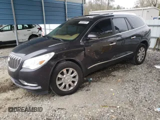 2014 Buick Enclave Leather with VIN 5GAKRBKDXEJ189088, listed as a Copart auction lot 50040225 with 127,407 mi miles and Salvage Title. Bid and sale history available at carsss.com. Image 1.