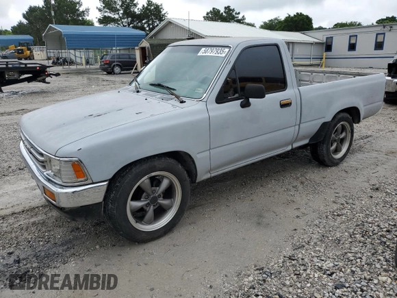 1989 Toyota Pickup DX с VIN JT4RN81PXK0034338, выставлен на аукционе Copart как лот 58797935 с пробегом 210 495 миль миль и Чистый • Clean title. История ставок и продаж доступна на DreamBid. Изображение 1.