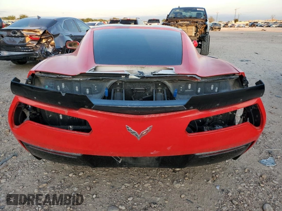 2016 Chevrolet Corvette 2LT with VIN 1G1YD2D72G5119121, listed as a Copart auction lot 79249434 with 0 mi miles and Clean Title. Bid and sale history available at carsss.com. Image 6.