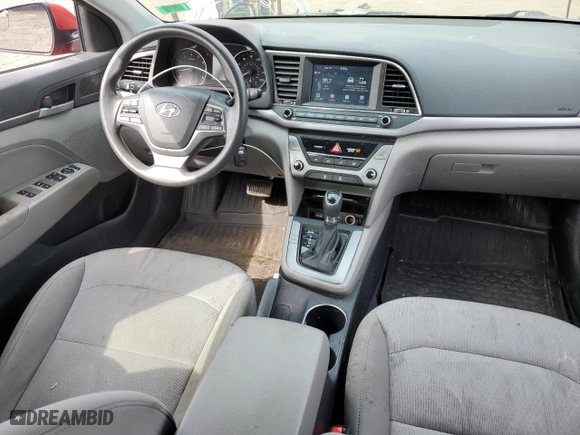 2017 Hyundai Elantra SE with VIN 5NPD84LF2HH108099, listed as a Copart auction lot 53949675 with 157,940 mi miles and Clean Title. Bid and sale history available at carsss.com. Image 8.
