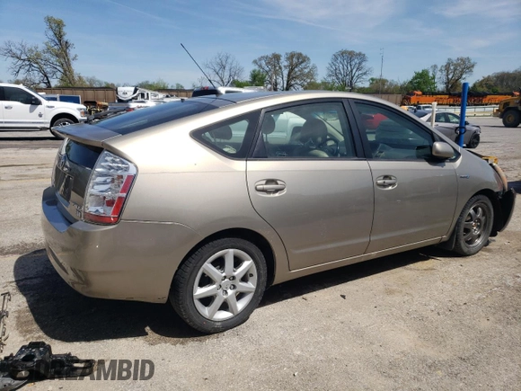 2008 Toyota Prius with VIN JTDKB20U983299242, listed as a Copart auction lot 53867585 with 166,829 mi miles and Salvage Title. Bid and sale history available at DreamBid. Image 3.