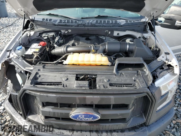 2017 Ford F-150 XL with VIN 1FTNF1CG8HKD96648, listed as a Copart auction lot 63085905 with 83,896 mi miles and Salvage title. Bid and sale history available at DreamBid. Image 11.